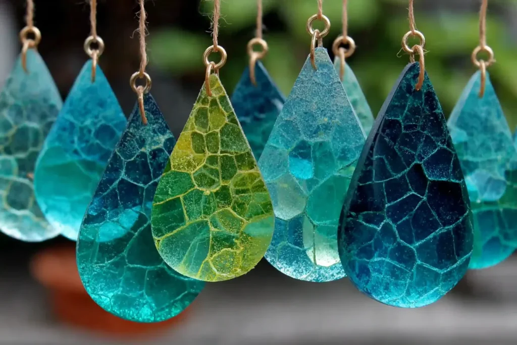 How To Make Green Crayon Suncatchers