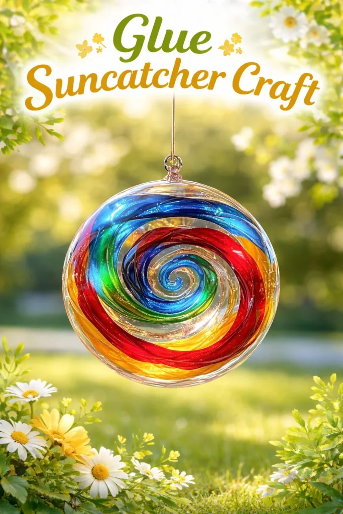Glue Suncatcher Craft