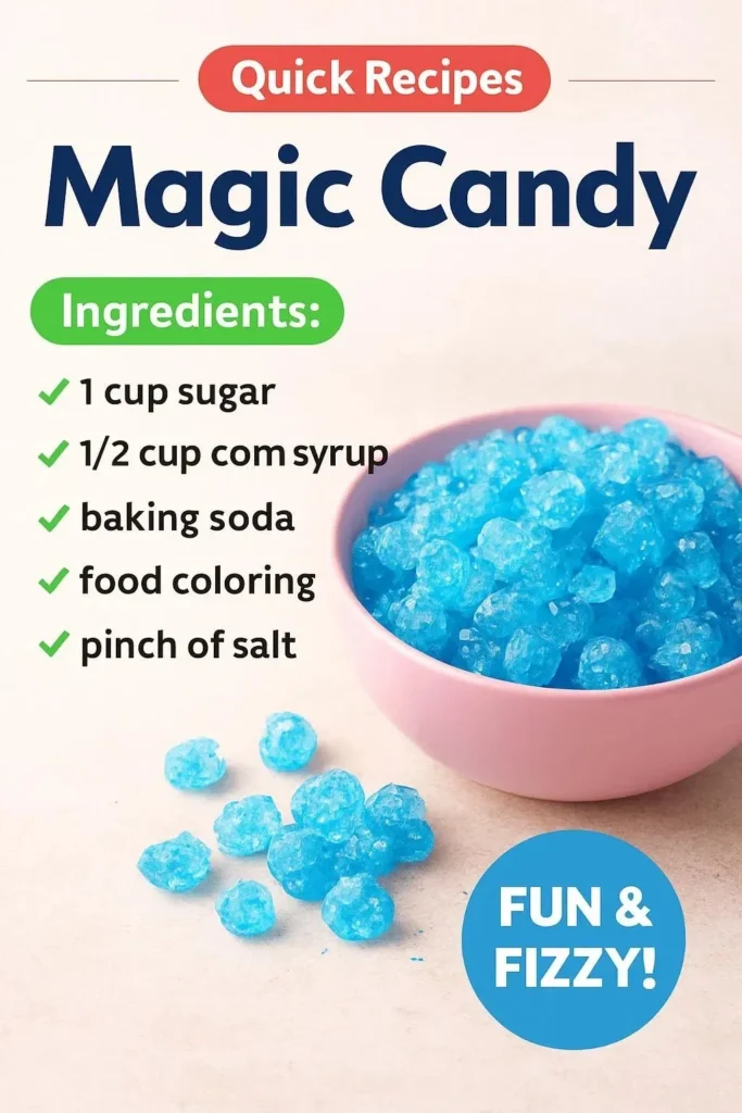 Colorful assortment of Magic Candy, bringing joy and delight to every bite.