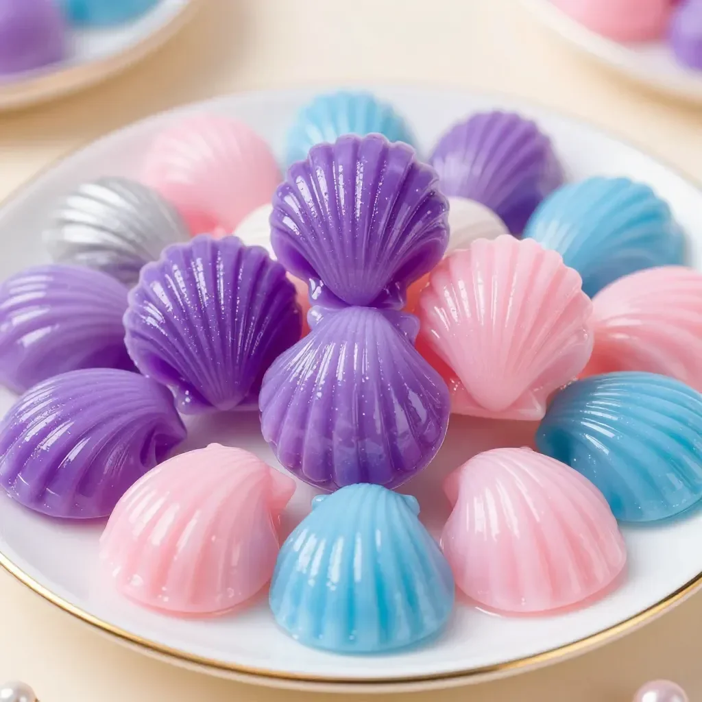 Beautifully crafted Crystal Treasure Shells as unique and cozy keepsakes.