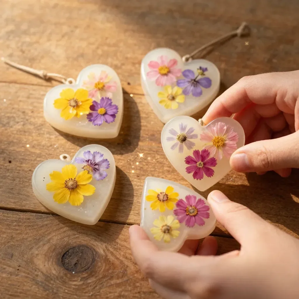 Pantry Ingredients Turn Into Glass Hearts