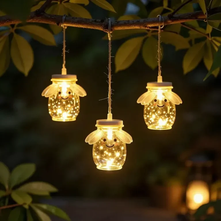 Glowing Firefly Bottle Lights become cozy