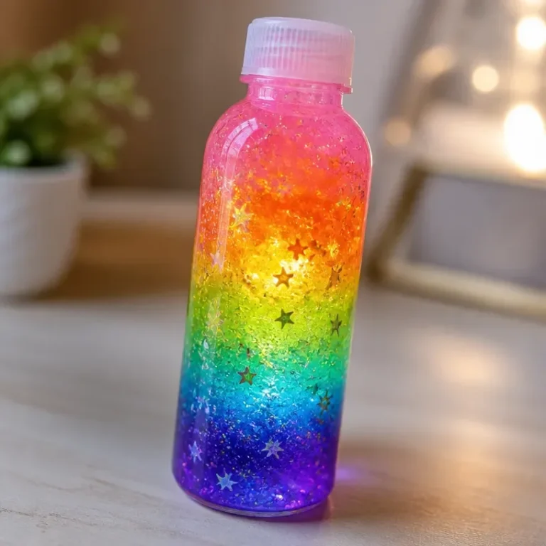 Glowing Rainbow Potion Bottle that transforms into stunning art decor