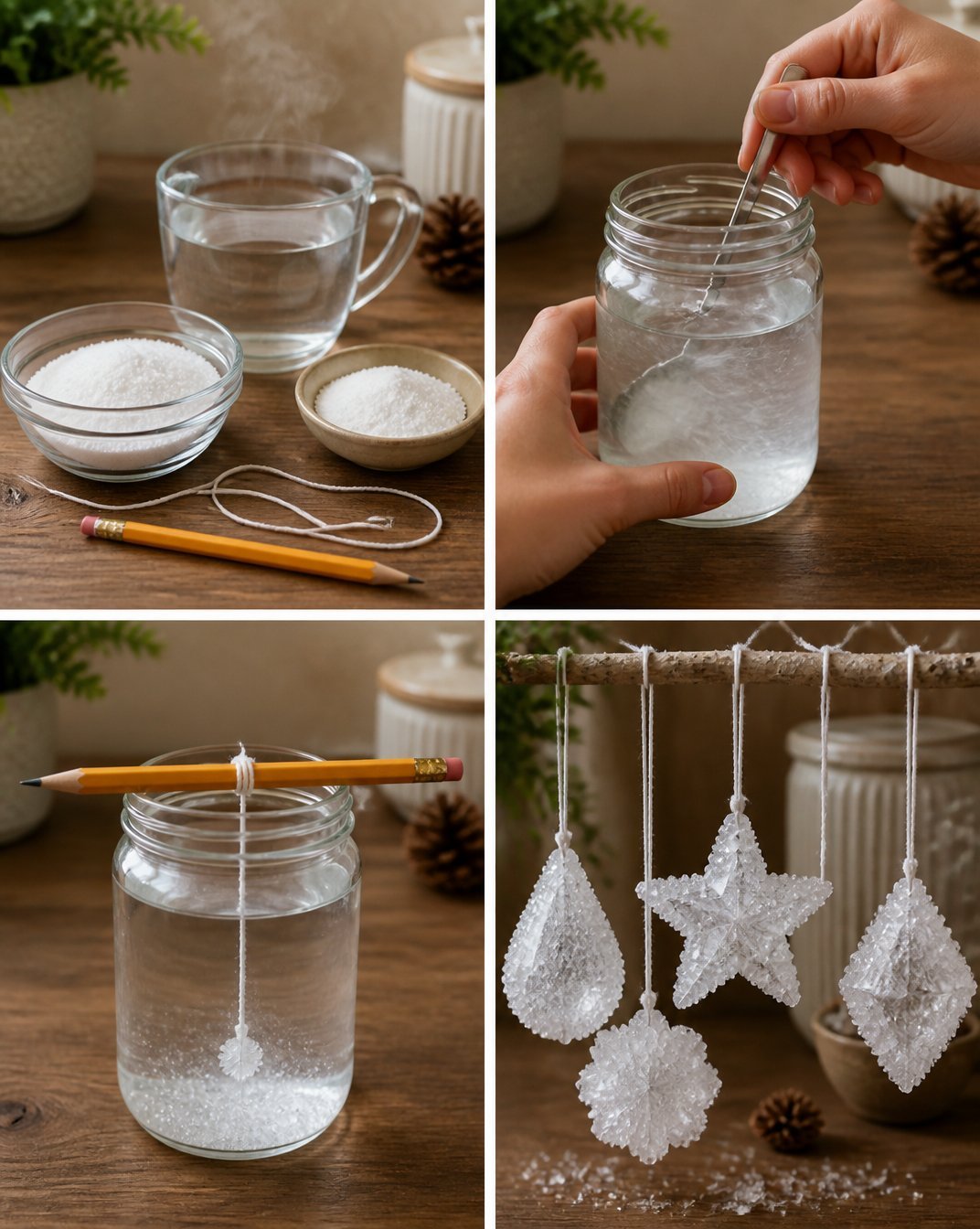 Growing Crystal Ornaments: A Step-by-Step DIY Guide