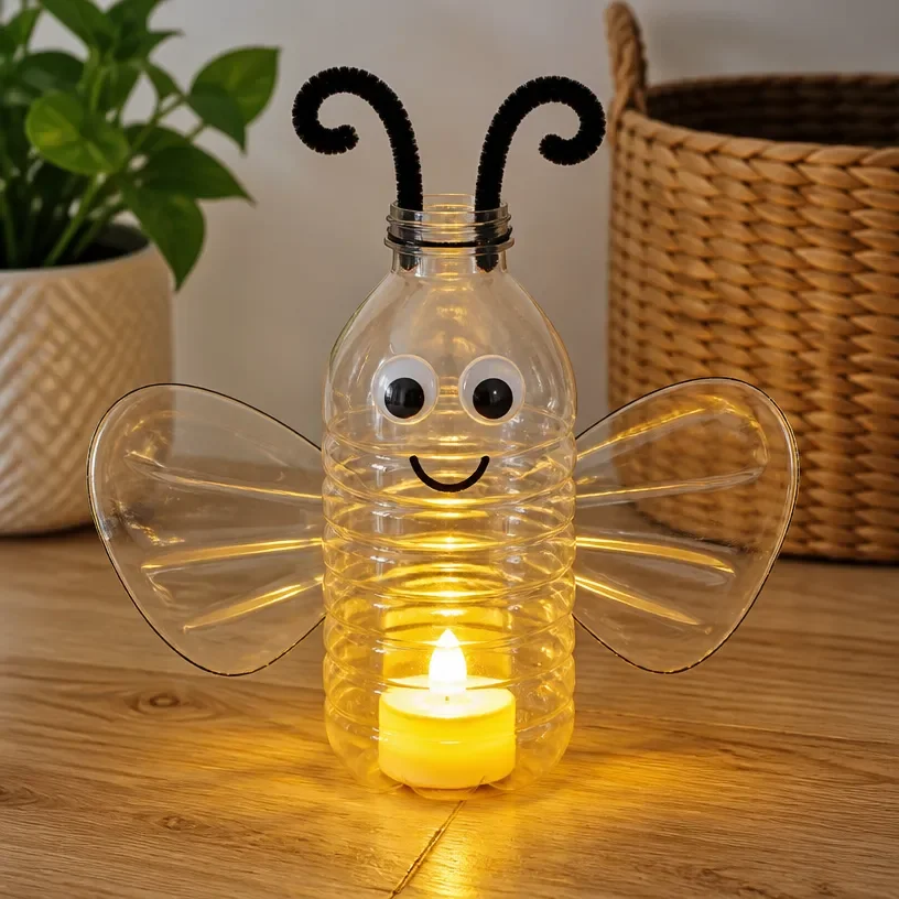 How to Make Glowing Firefly Lanterns