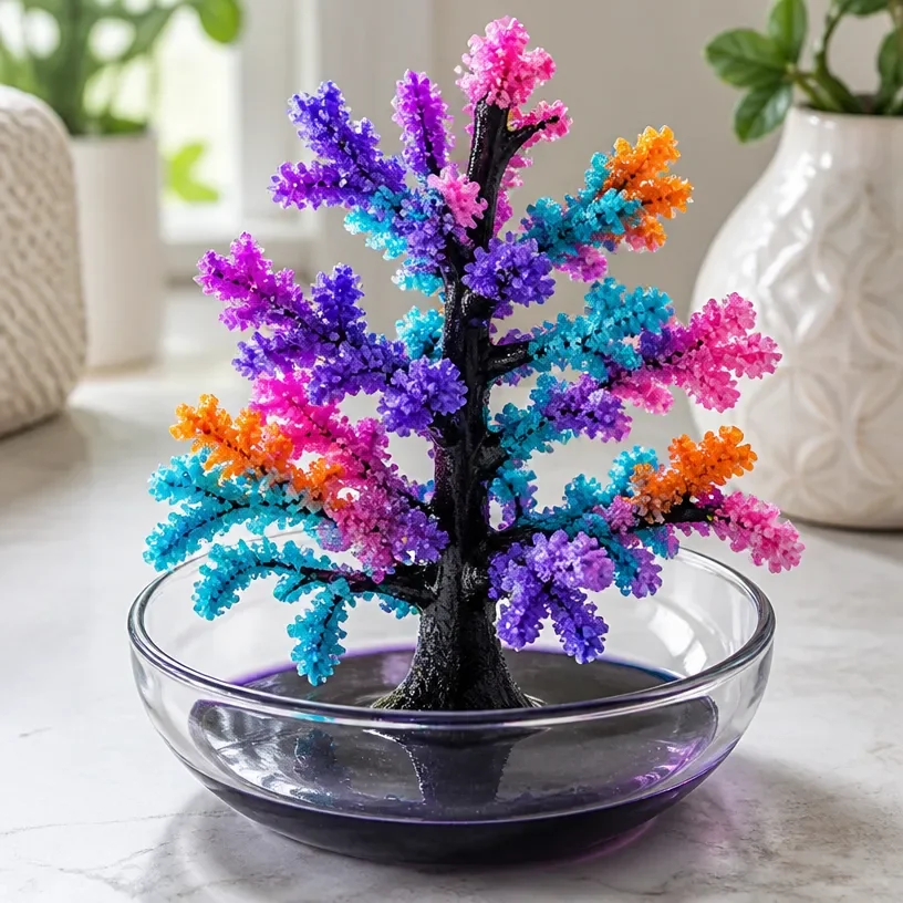 Rainbow Crystal Haunt: Enchanted Tree Secrets