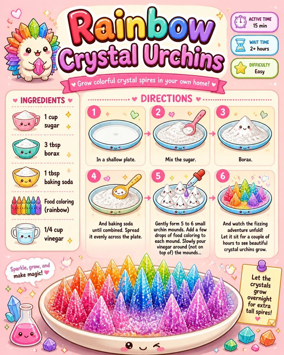 Vibrant Rainbow Crystal Sea Urchins: Sparkling Ocean Decor