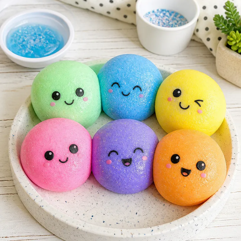 DIY Bubble Dough Sensory Play