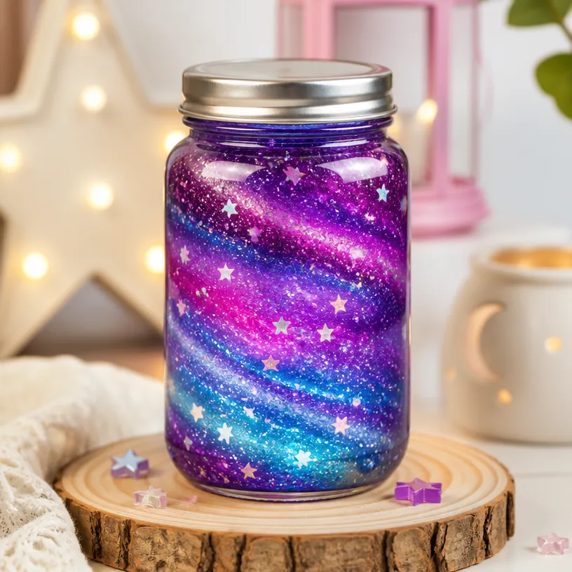 How to Make a Galaxy Glitter Jar: DIY Tutorial